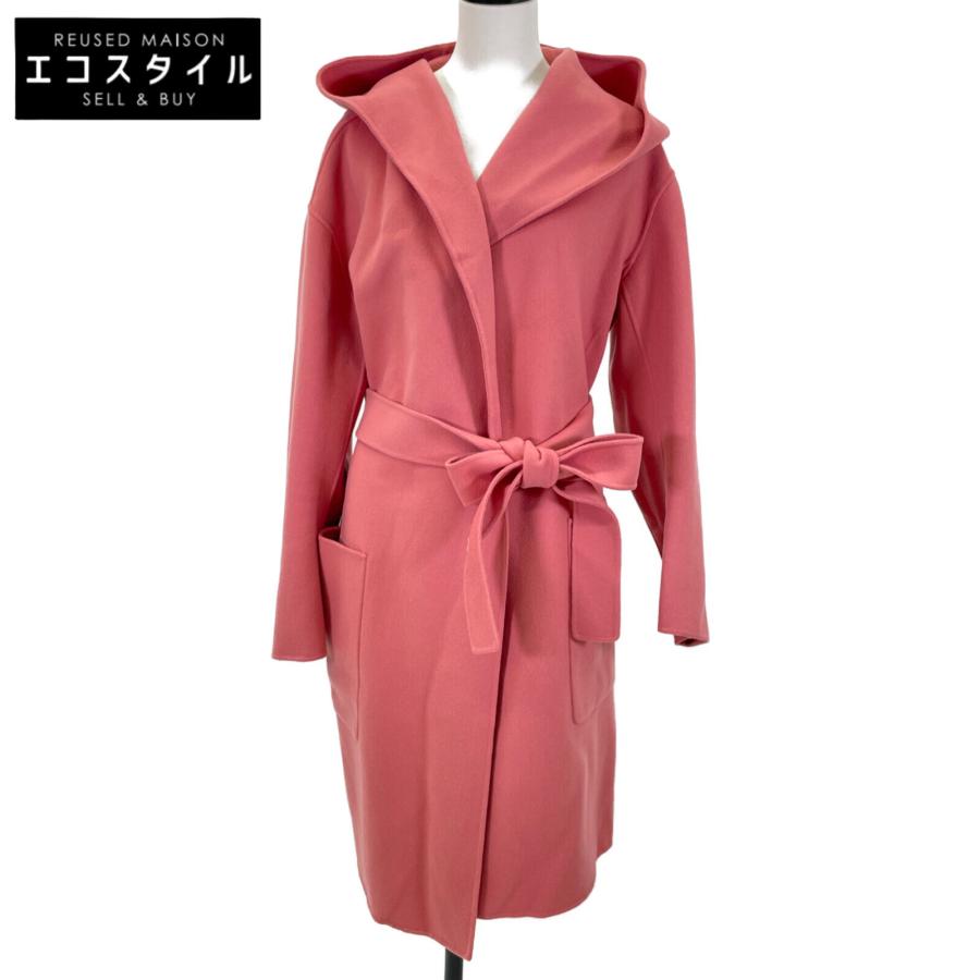 マックスマーラ クチートアマーノ ベルテッドコート 42 赤 【公式通販】