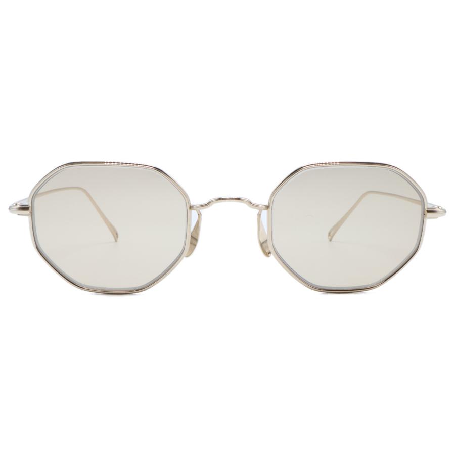 ayame アヤメ OCTA オクタゴ　サングラス シャンパンゴールド OCTA45 | アヤメ オクタ45_メガネ ayame online store