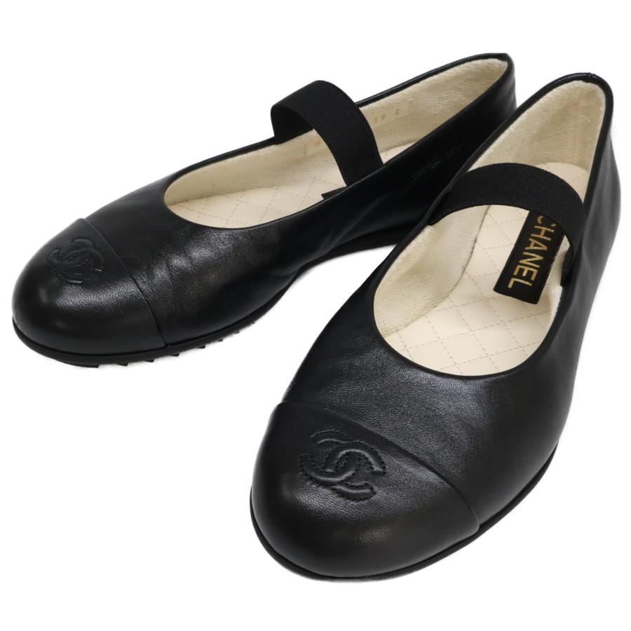 CHANEL シャネル 美品 G46200 25年 Mary Janes メリージェーン