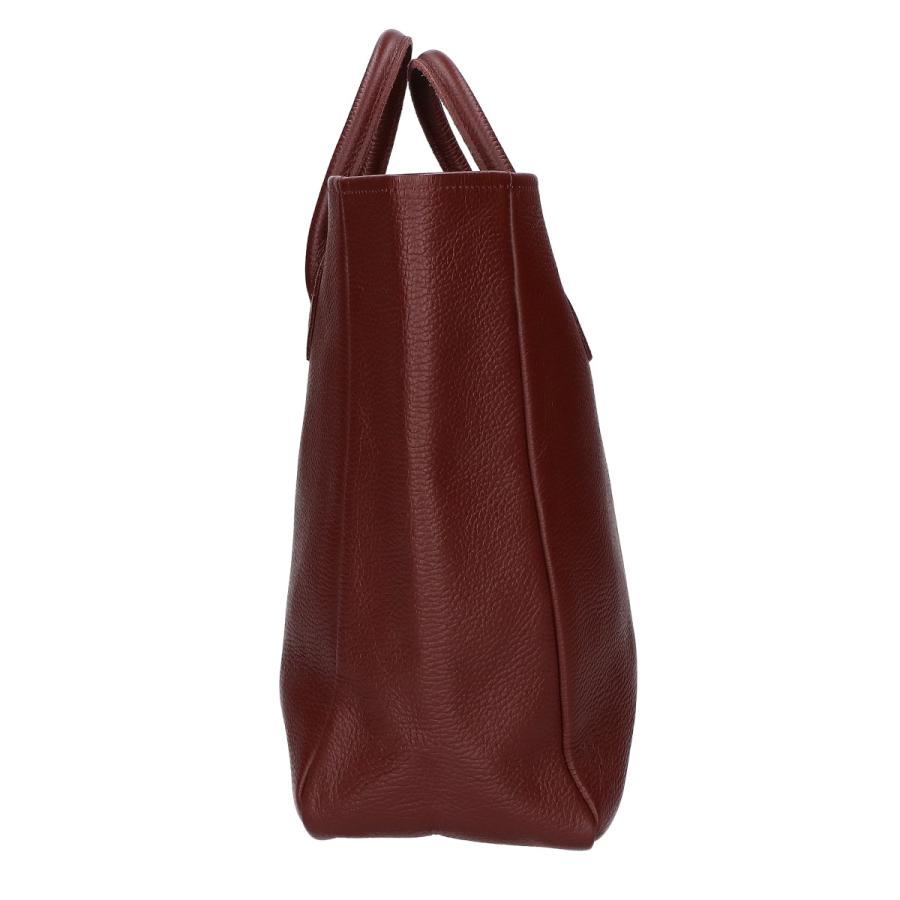 Young & Olsen ブラウン トートバッグ 美品/イニシャルカスタム YOUNG ＆ OLSEN ヤングアンドオルセン