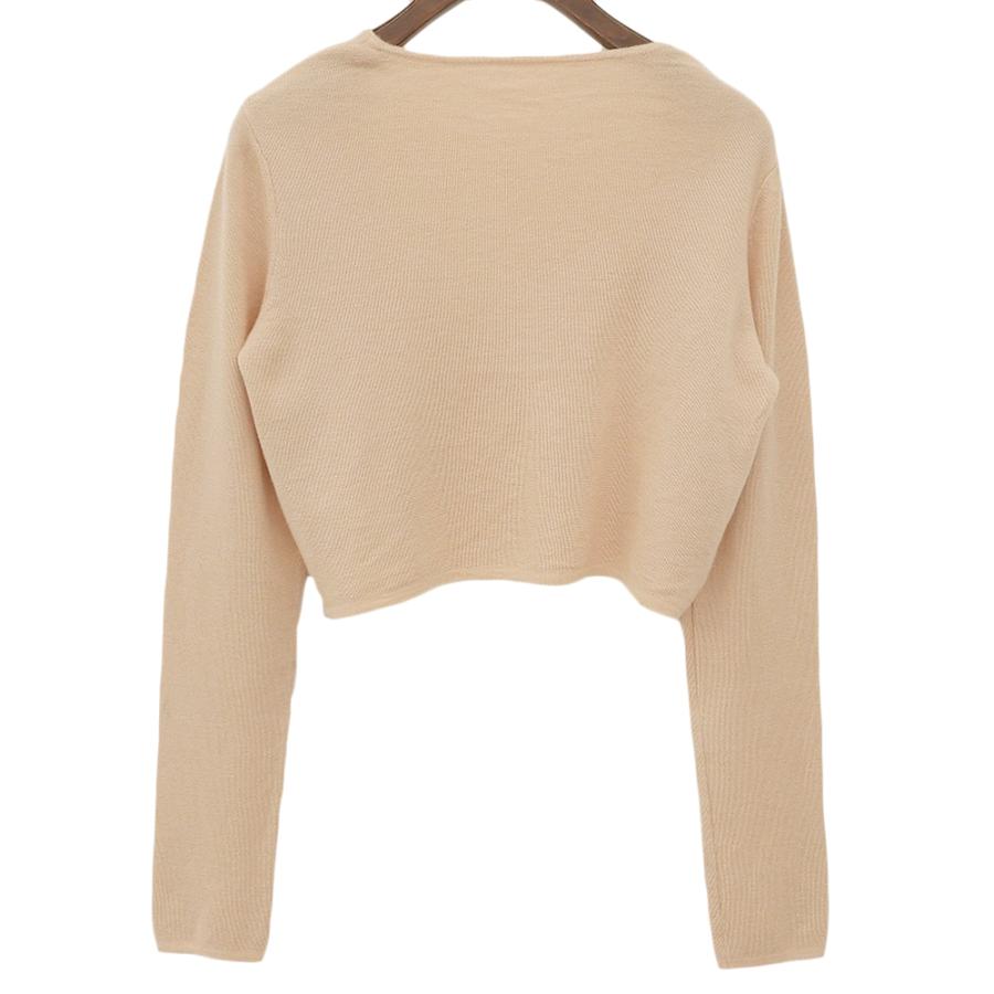 FOXEY フォクシー  カシミヤ混 Lady Square ボレロカーディガン トップス レディース サーモンピンク 38 38 FOXEY（フォクシー） カシミヤ混 Lady Square ボレロカーディガン