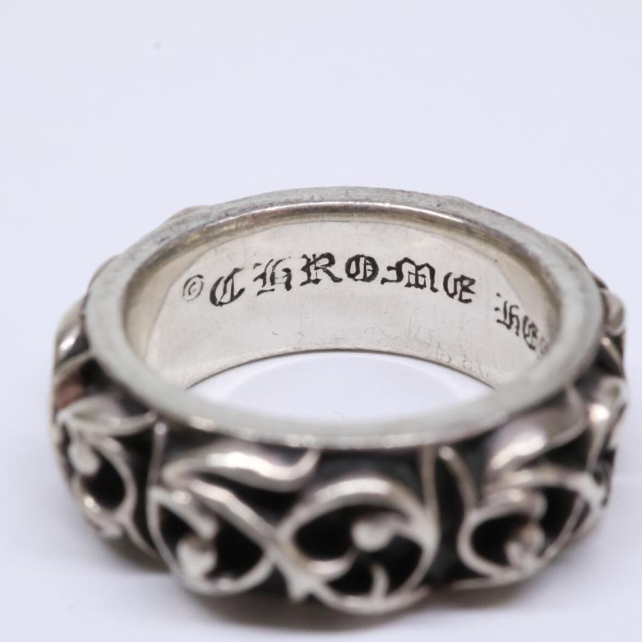 クロムハーツ 925シルバー リング 2000年製 18.5号 Chrome Hearts クロムハーツ 2000 925 エタニティヴァインバンド