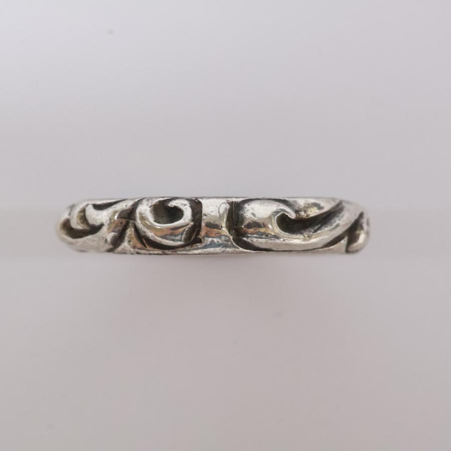 Chrome Hearts クロムハーツ 925 1994 スクロールバンド リング・指輪