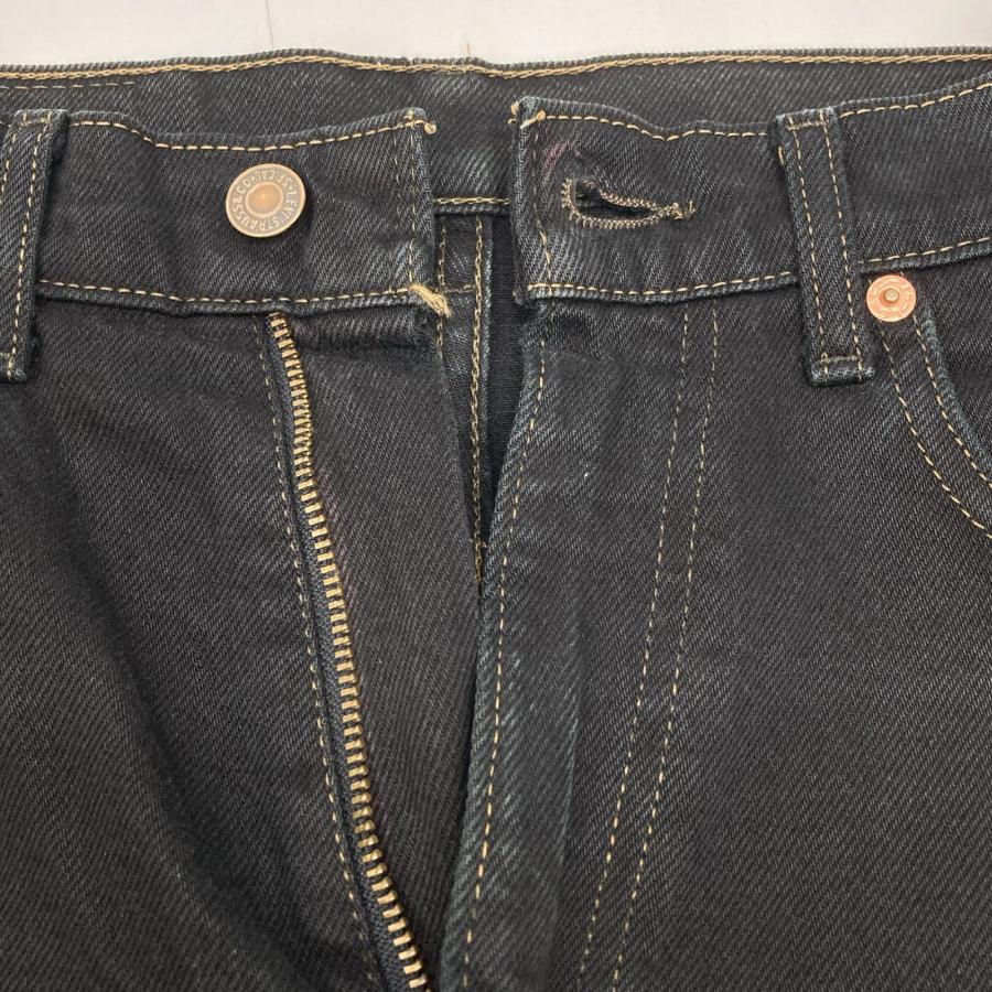Levi's（リーバイス） 90s ブラック 512 オールド 後染め ボタンフライ
