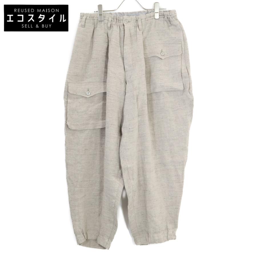 Yohji Yamamoto pour homme リネンカーゴパンツ ヨウジヤマモト