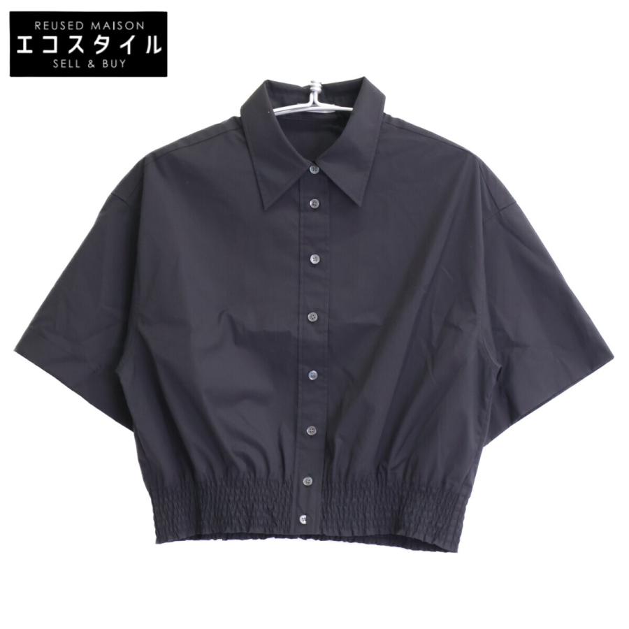 theory luxe セオリーリュクス 24SS ブラック CALLAH LUXE COTTON