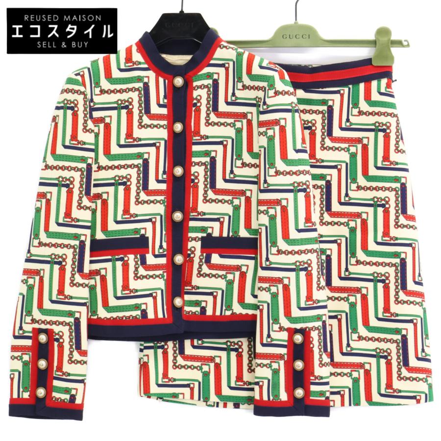 GUCCI 新品同様/正規 GUCCIグッチ 452934/453833 チェーンベルト