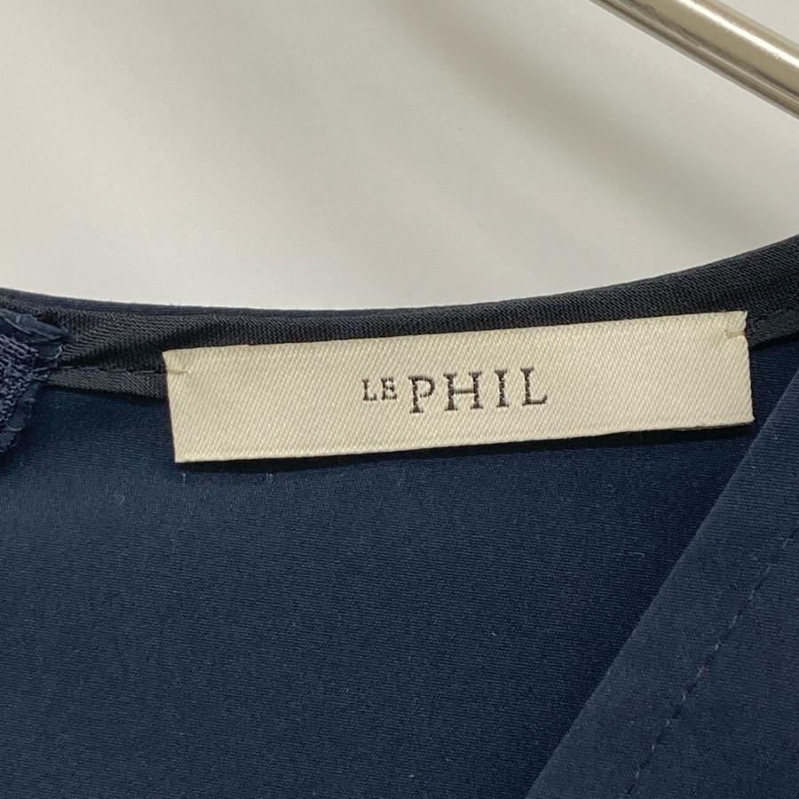 LE PHIL ル フィル 534-9140301 ウエストリボンVネック ワンピース 1