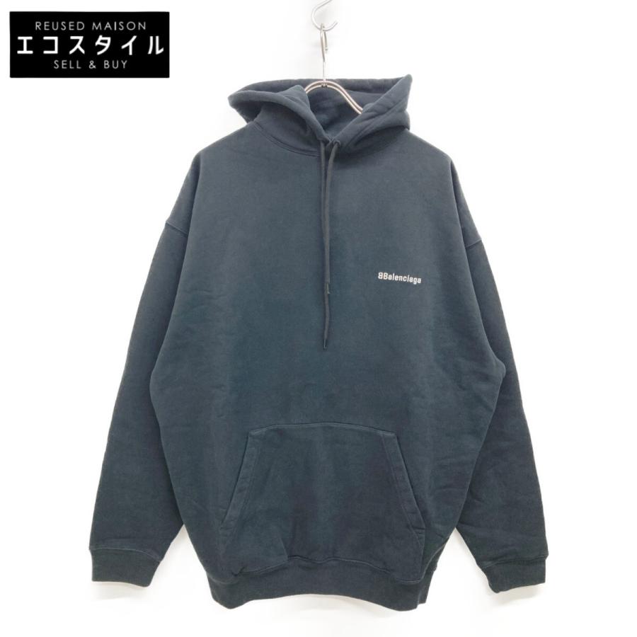 BALENCIAGA バレンシアガ 新品同様 570811 TJV85 コットン BBロゴ刺繍  