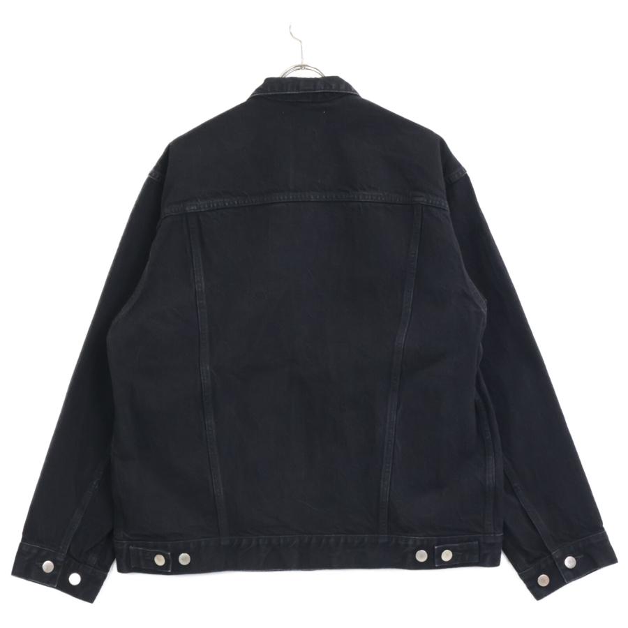 REVERBERATE リバーバレイト ブラック コットン メタルボタン 13oz