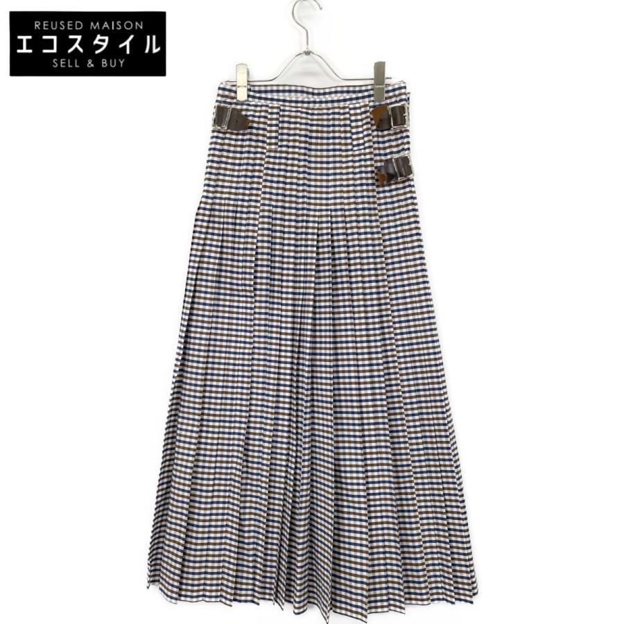 MADISON BLUE マディソンブルー 23年製 MB231-6007 QUILT MAXI SKIRT M
