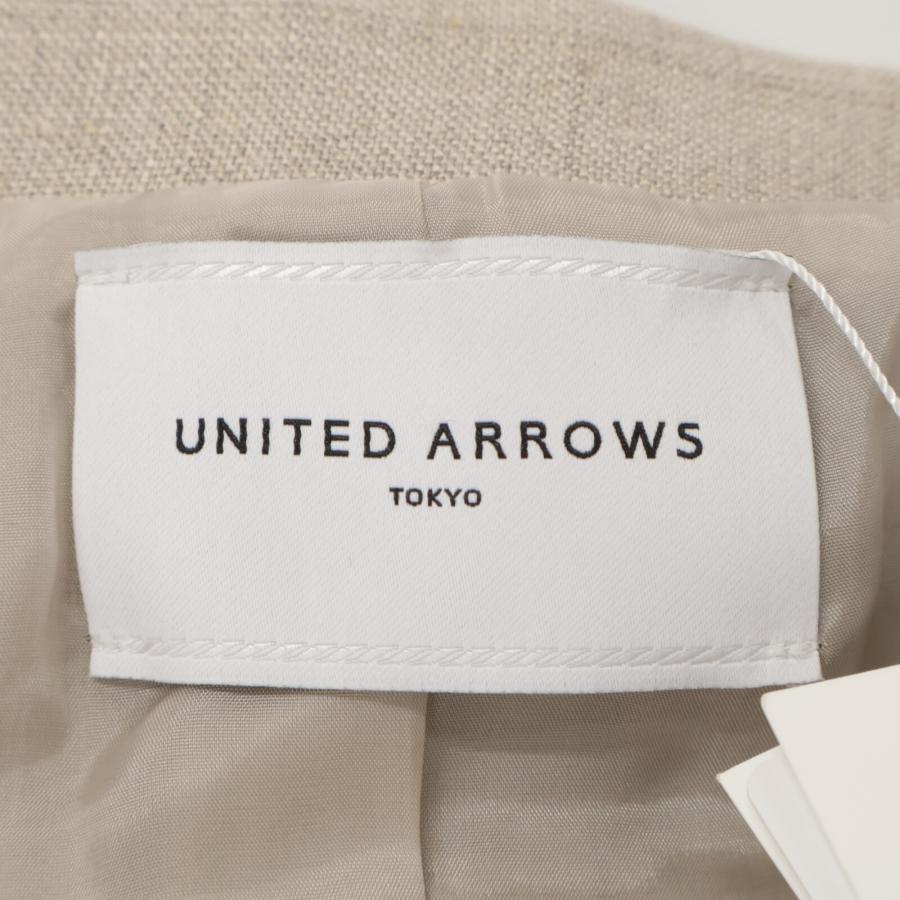UNITED ARROWS（ユナイテッドアローズ） ベージュ リネン ダブル