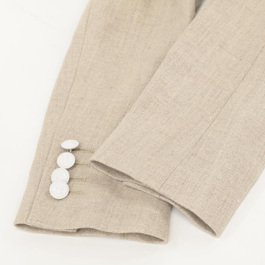 United Arrows ダブルジャケット ベージュ 46 UNITED ARROWS（ユナイテッドアローズ） ベージュ リネン ダブル