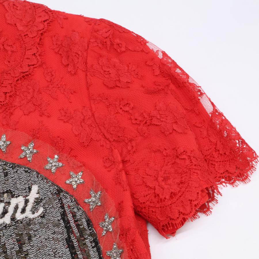 GUCCI（グッチ） 543335 18年 Paramount スパンコールロゴレースバイ