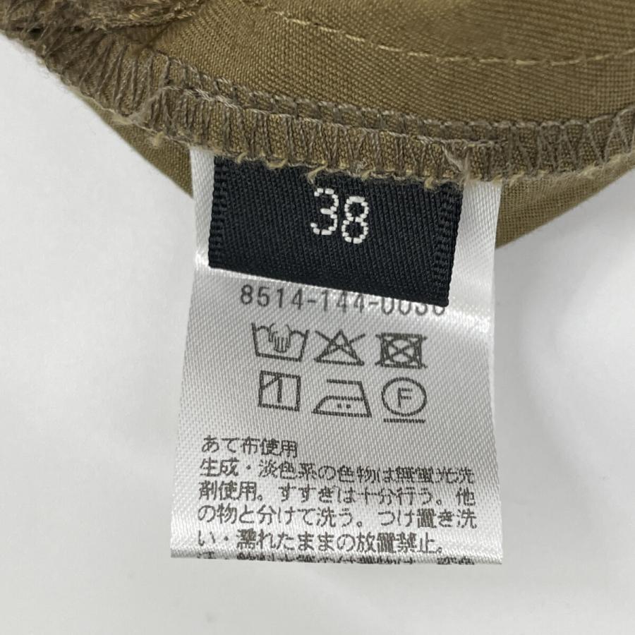 CONTE コンテ 25SS 8514-144-0030 カーキ コットン×リネン ラップチノ