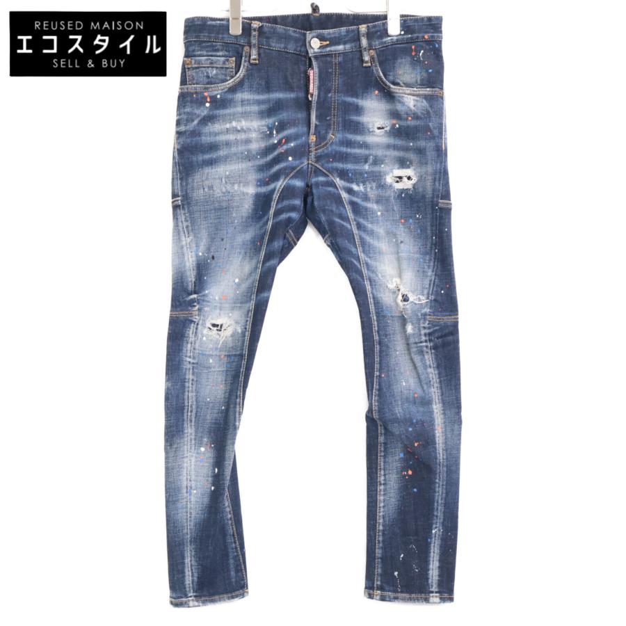 DSQUARED2（ディースクエアード） S74LB1113 22SS インディゴ SKATER