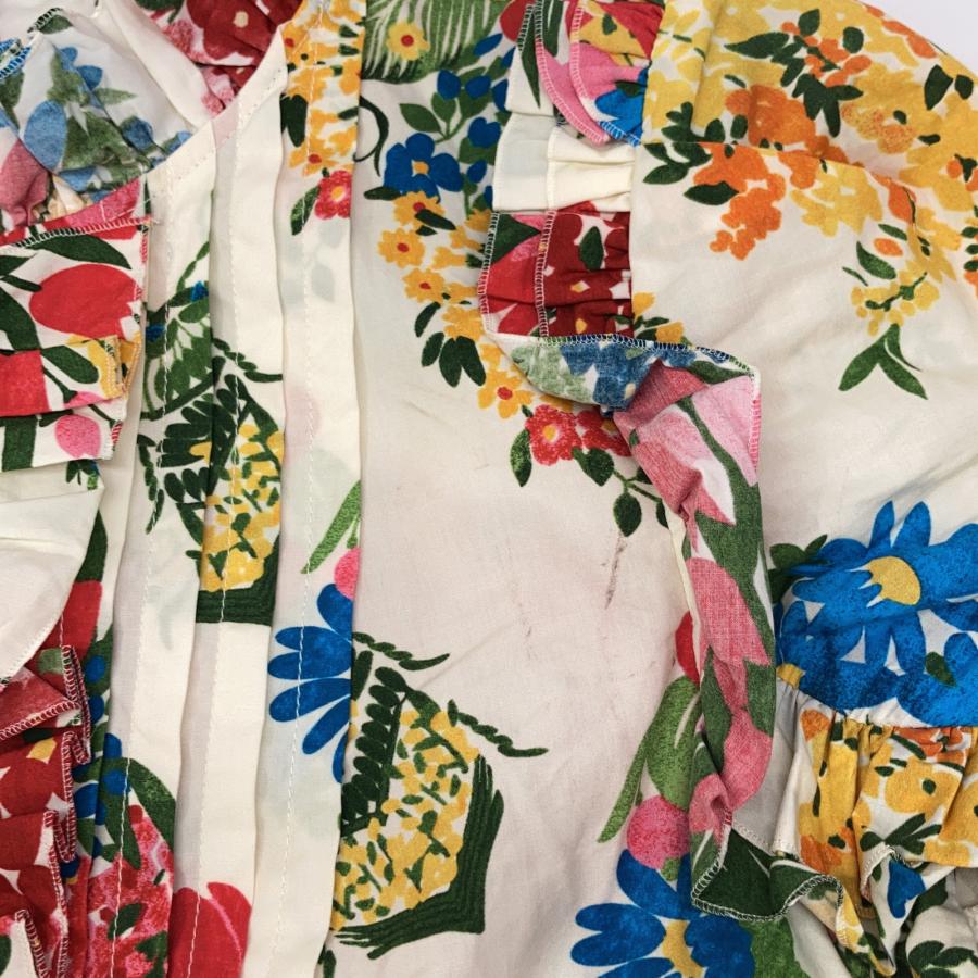 GUCCI（グッチ） 453982 16年 アイボリー フラワープリントパール