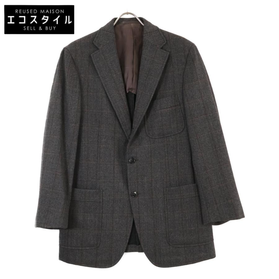 イタリア製 ベルベスト エストネーション別注 セットアップスーツ チェック 50 イタリア製 ベルベスト エストネーション別注 セットアップスーツ