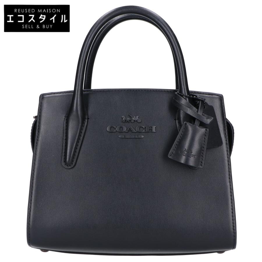 コーチ COACH CP081  アンドレア キャリーオール 2WAY  ハンドバッグ カーフ レディース  中古 COACH（コーチ） 新品同様 CP081 アンドレア キャリーオール