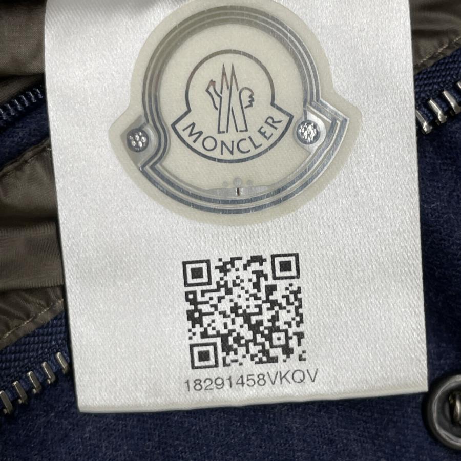 MONCLER モンクレール 16年製 ネイビー JEANCHRISTOPHE フーデッドダウンベスト 1 MONCLER（モンクレール） 16年製 ネイビー JEANCHRISTOPHE フーデッド