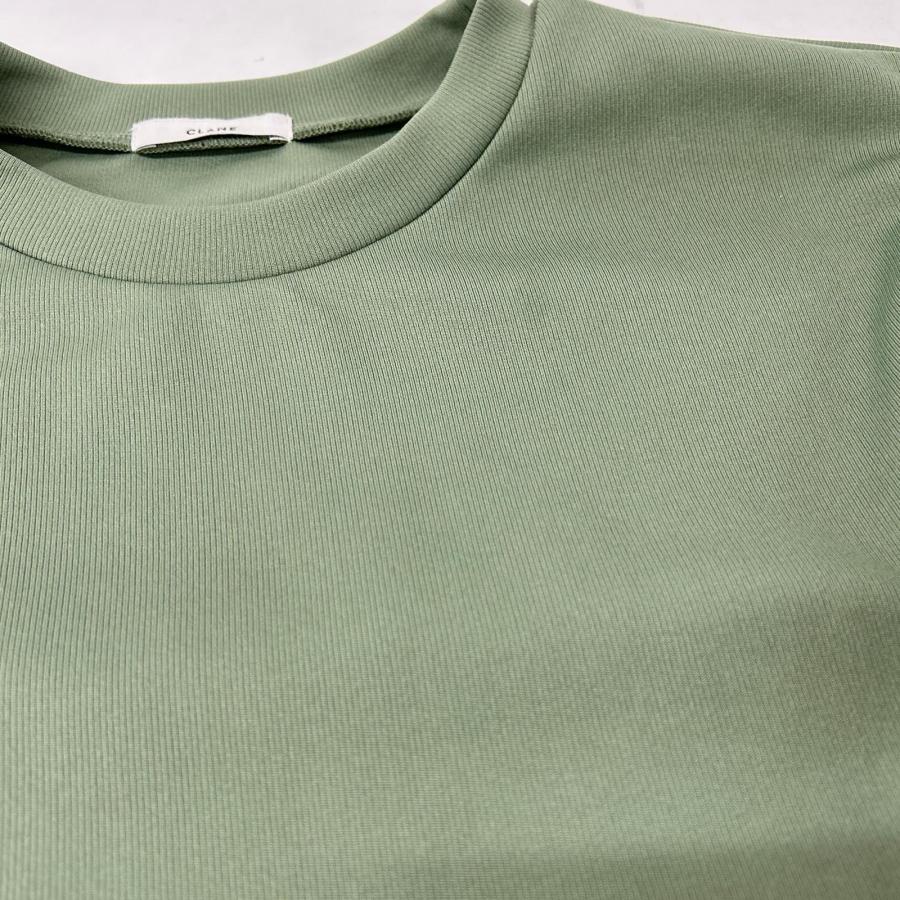 クラネ 12112-5322 ｸﾞﾘｰﾝ COLOR BULKY JERSEY SET UP 0 CLANE クラネ 12112-5322 グリーン COLOR BULKY JERSEY SET UP 0