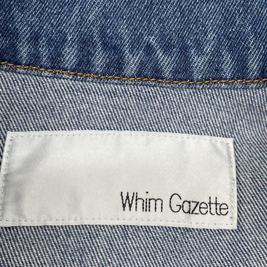 Whim Gazette ウィムガゼット WGZ1041109A0005 24SS ブルー デニム