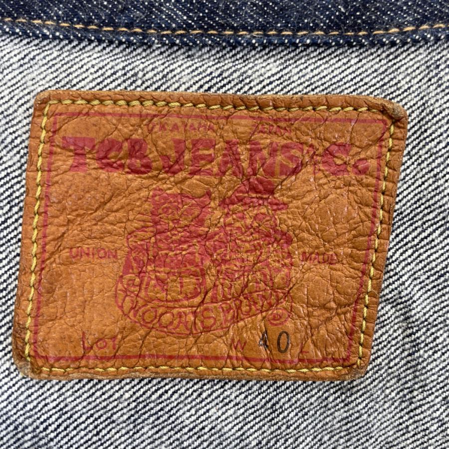 TCB JEANS＆CO. ティーシービージーンズ インディゴ シンチバック 30 