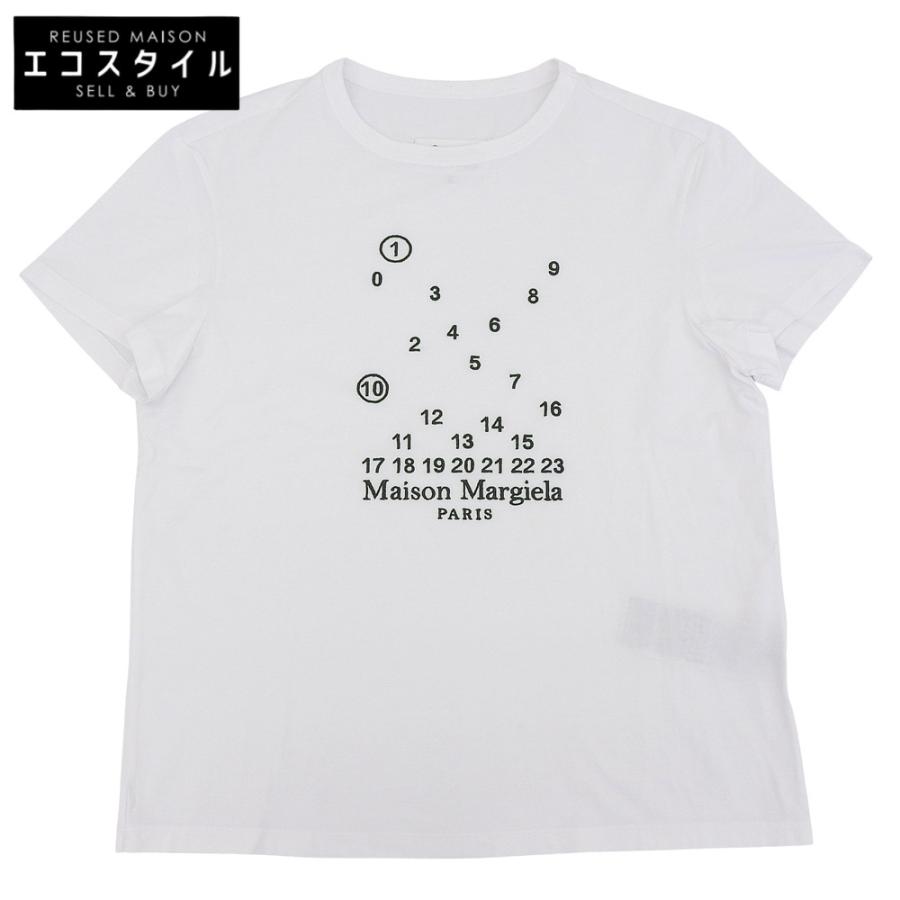 美品 Maison Margiela メゾンマルジェラ ホワイト コットン カレンダー