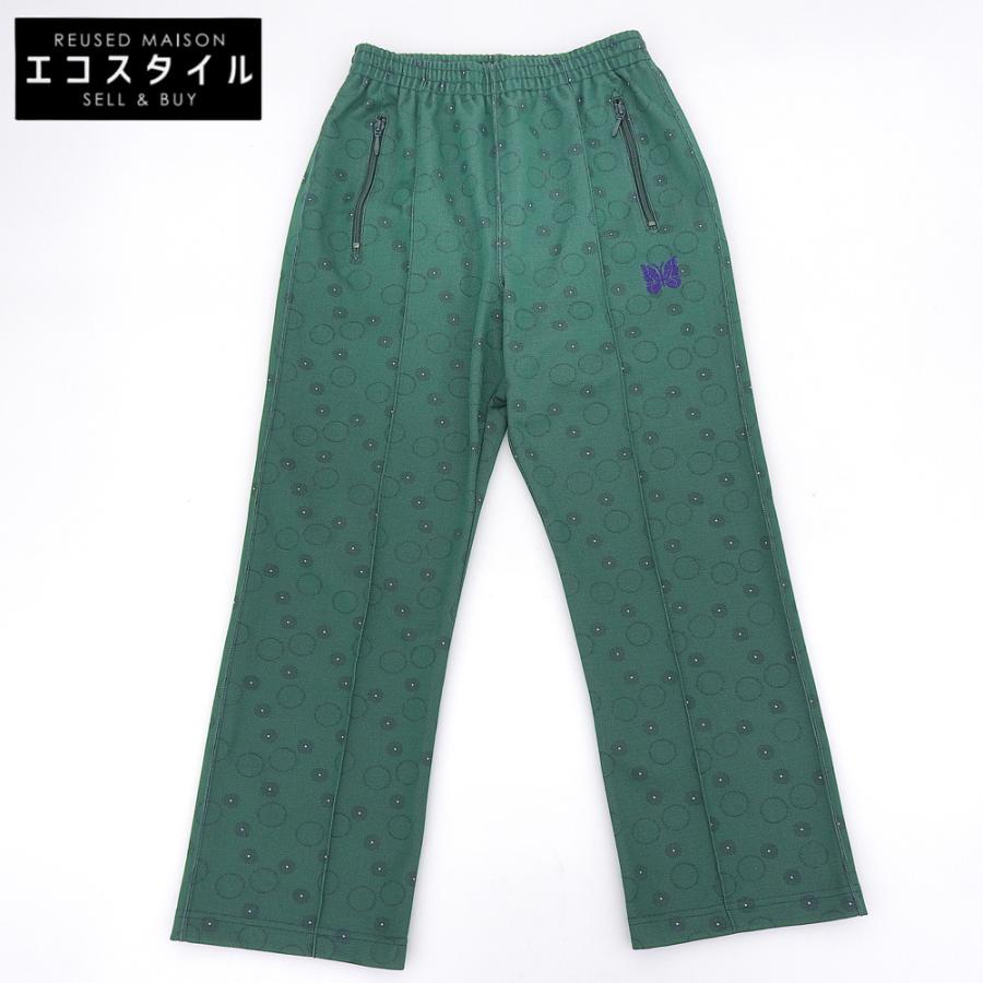 美品 needles ニードルズ TRACK PANT - POLY JQ ジオメトリック