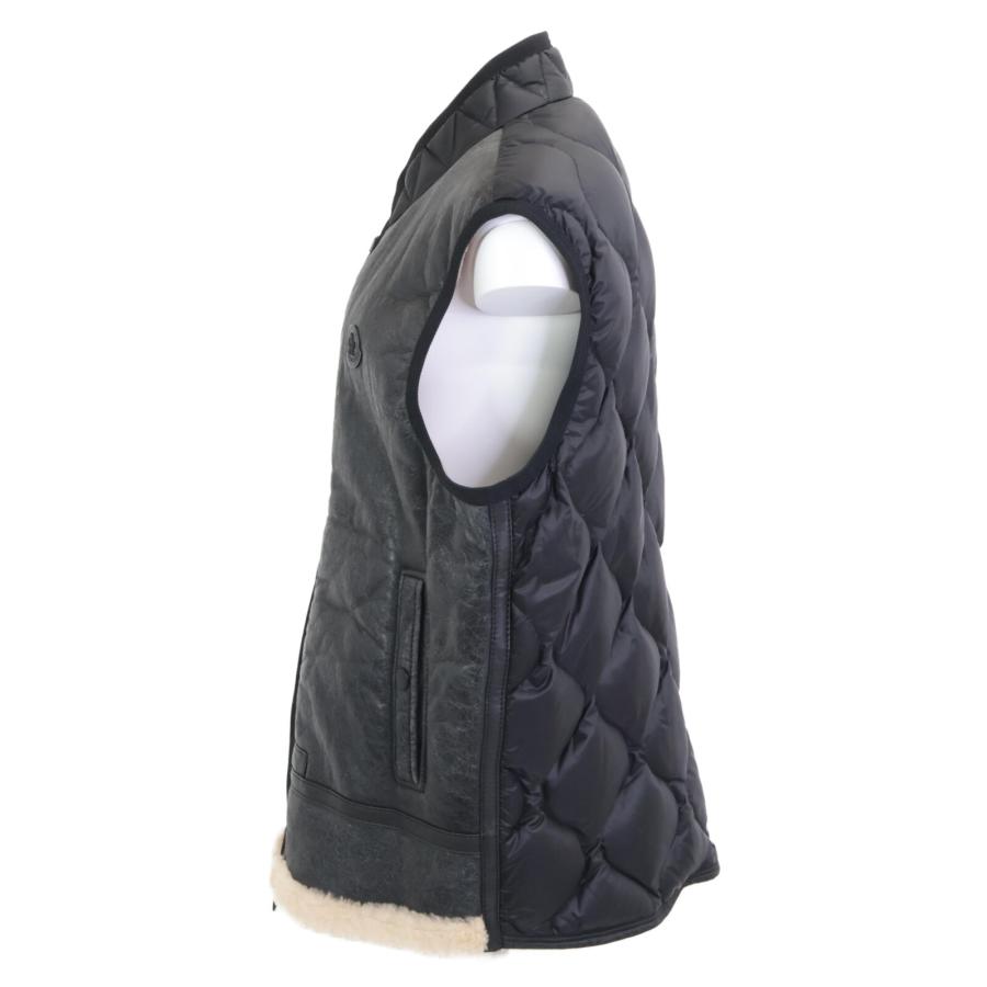 MONCLER モンクレール BRICE GILET シープスキン ムートン切替 ダウンベスト 5 MONCLER（モンクレール） BRICE GILET シープスキン ムートン切替