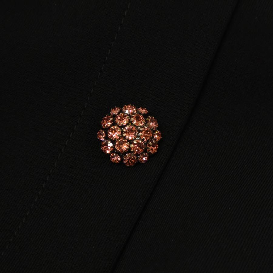 GUCCI（グッチ） 467502 ブラック×ピンク エンブロイダリーレース 