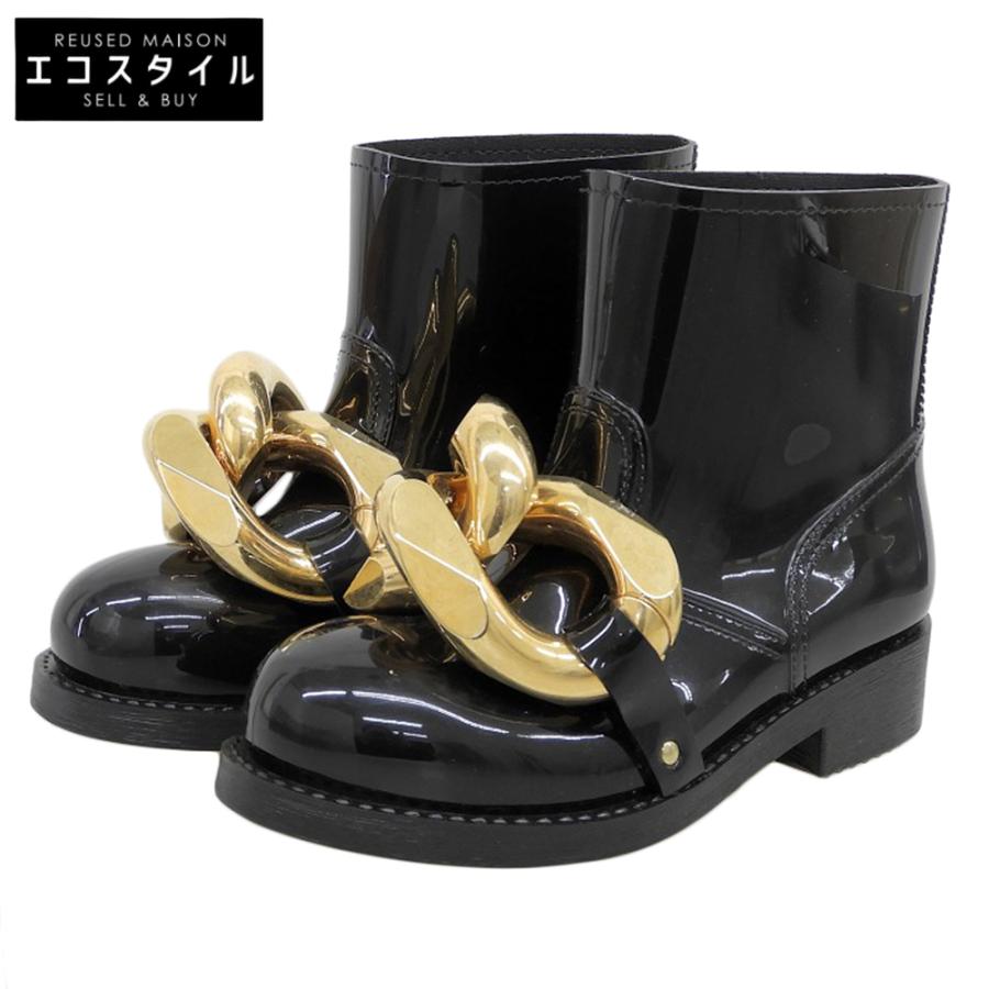 レディース JW ANDERSON スタッズ付き 黒 バレエ シューズ