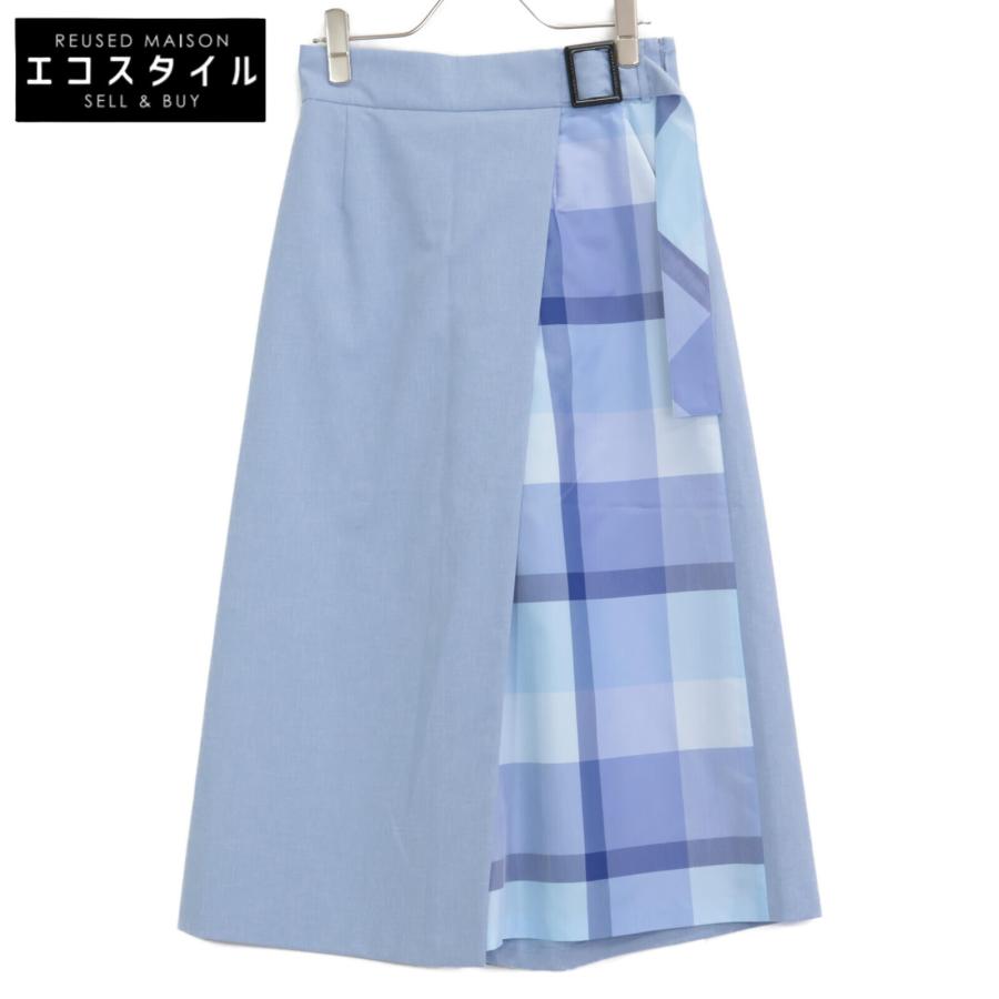 美品✨ブルーレーベルクレストブリッジ　ガウチョパンツ　スカーチョ　チェック　38 BLUE LABEL CRESTBRIDGE ブルーレーベルクレストブリッジ 25年製