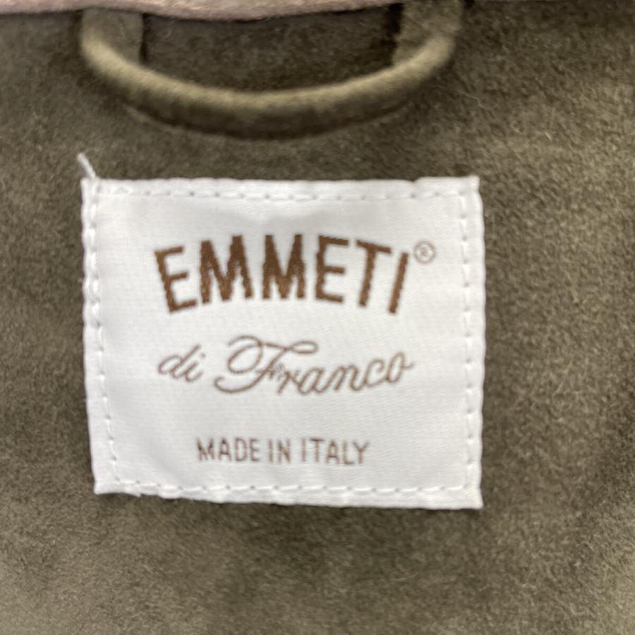 EMMETI エンメティー ARON/アーロン カーキ ゴートスキンスエード  