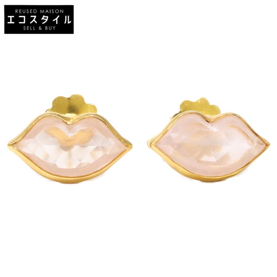【週末限定】マリーエレーヌドゥタイヤック　ジェミーナピアス　ローズクォーツ ローズクォーツ 