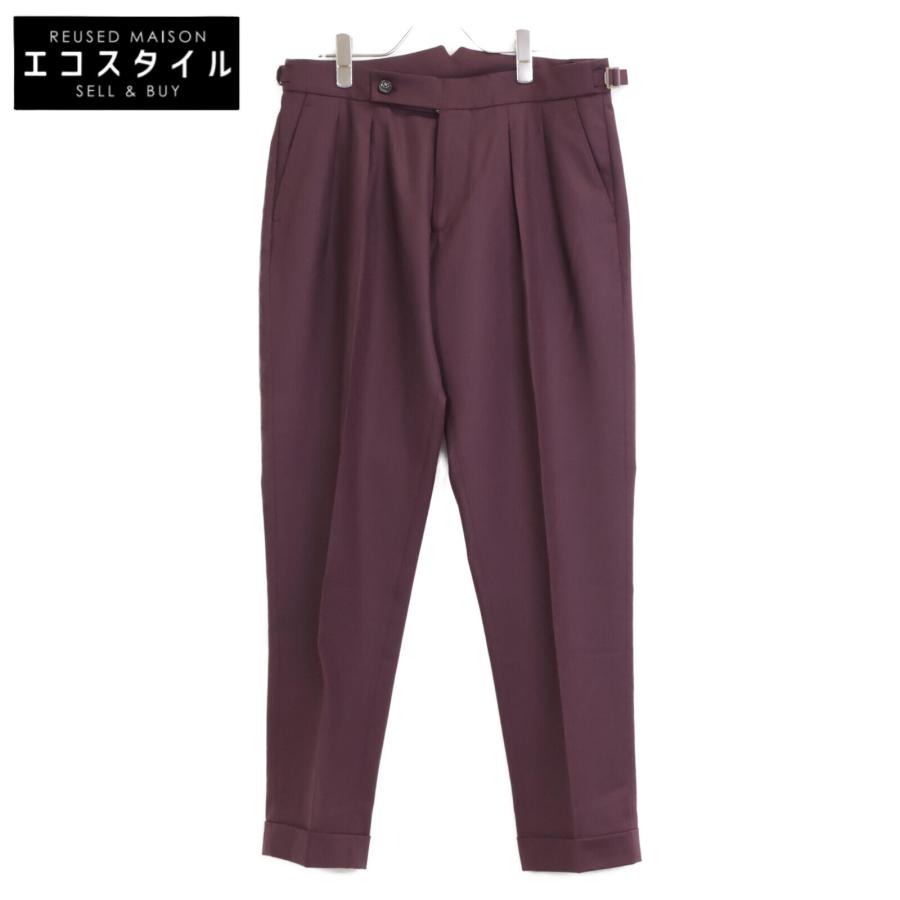 BERWICH ベルウィッチ VB8996 レッド SCOTCH 2プリーツ アジャスター