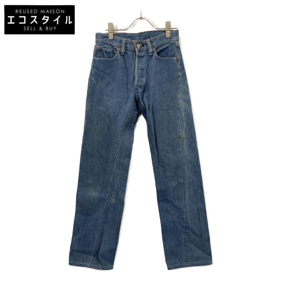Levi's（リーバイス） LEVI'S 66後期 ボタン裏6 スモールe 均等V 黒