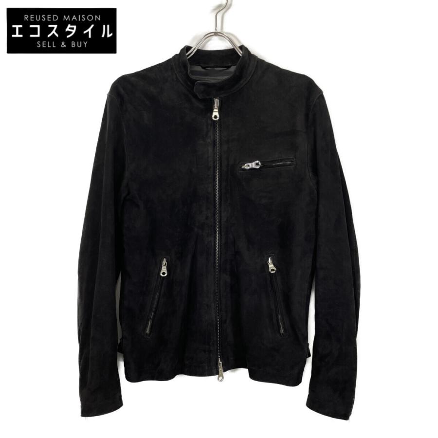 CINQUANTA チンクアンタ H-502/1 ブラック ゴートスキンスエード