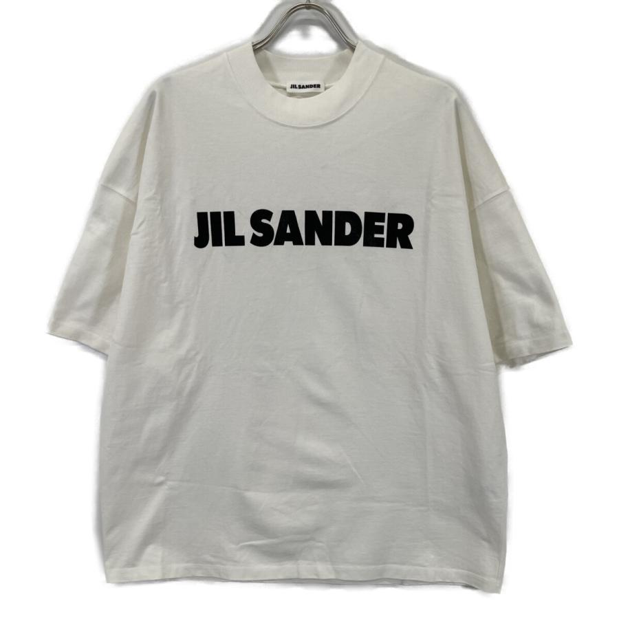 JIL SANDER（ジルサンダー） JSMP707020 20年 ホワイト ロゴプリント T