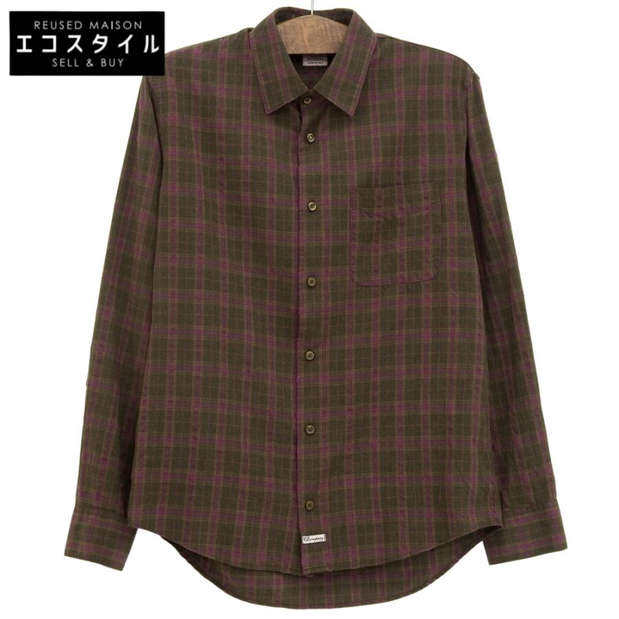 C.P. Company シーピーカンパニー チェック柄 ロングスリーブシャツ 