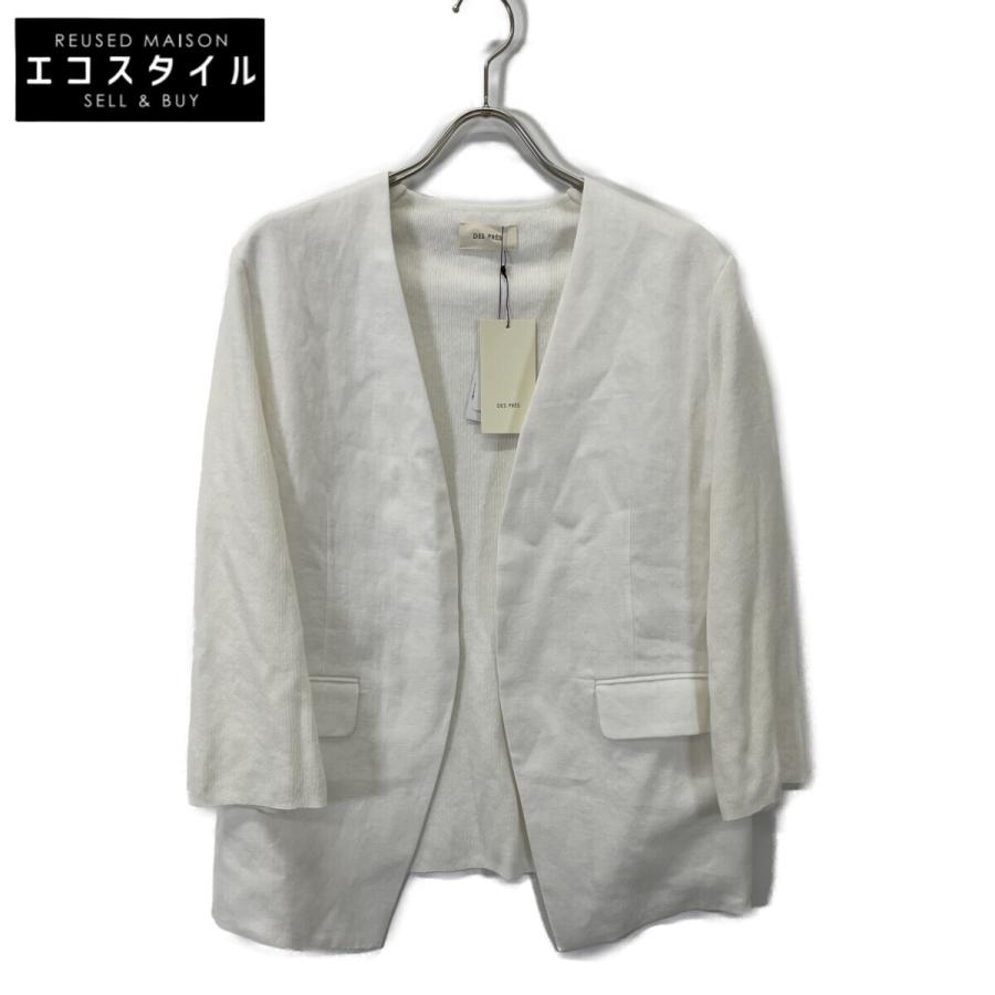 DES PRES デプレ 25SS 22-07-51-07209 ホワイト リネン100