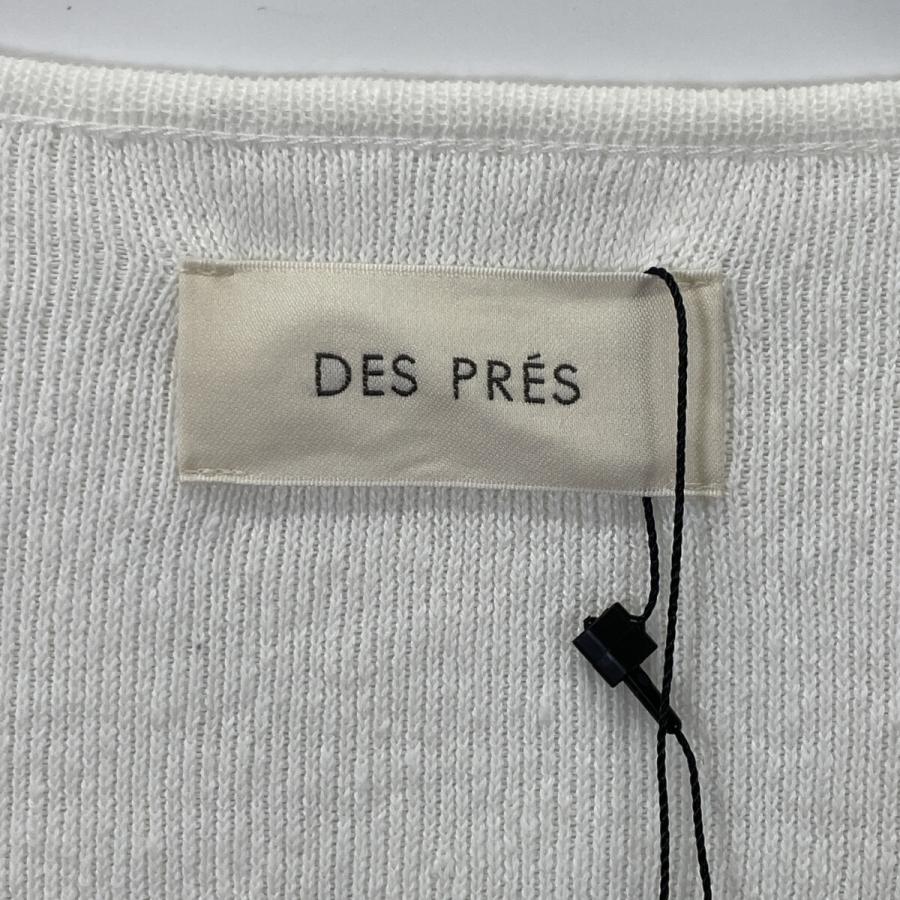 DES PRES デプレ 25SS 22-07-51-07209 ホワイト リネン100