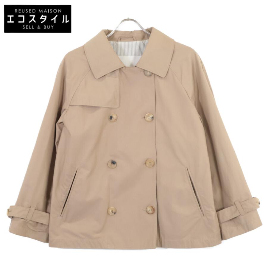 Max Mara ジャケット　ベージュ、ゴールド模様 Max Mara マックスマーラ 【The Cube】23902103376 ベージュ ショート