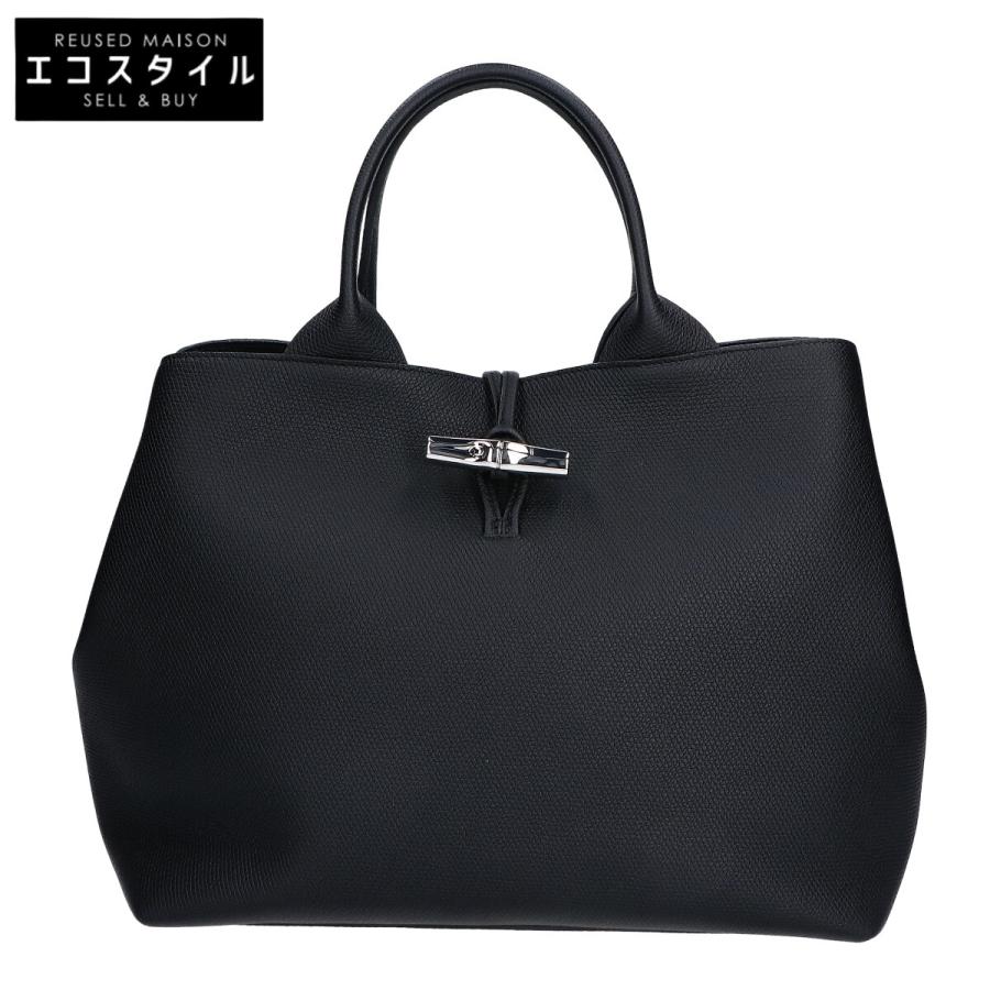 美品 Longchamp ロンシャン 10290HFP001 LE ROSEAU L ル ロゾ トップ 