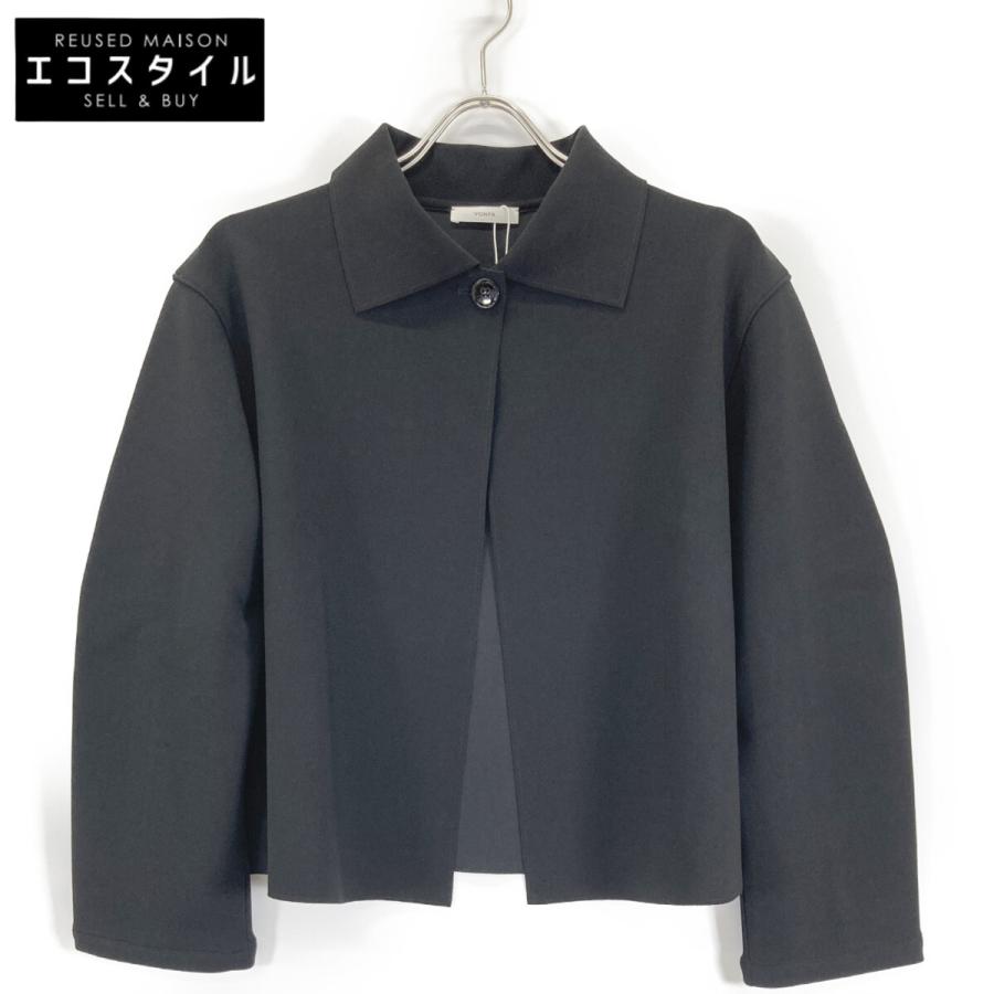 ヨンファ クーコーVネックルーズカーディガン (black) トップス