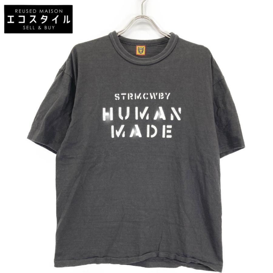 HUMAN MADE ヒューマンメイド STRMCWBY TEE ロゴプリント 半袖Tシャツ