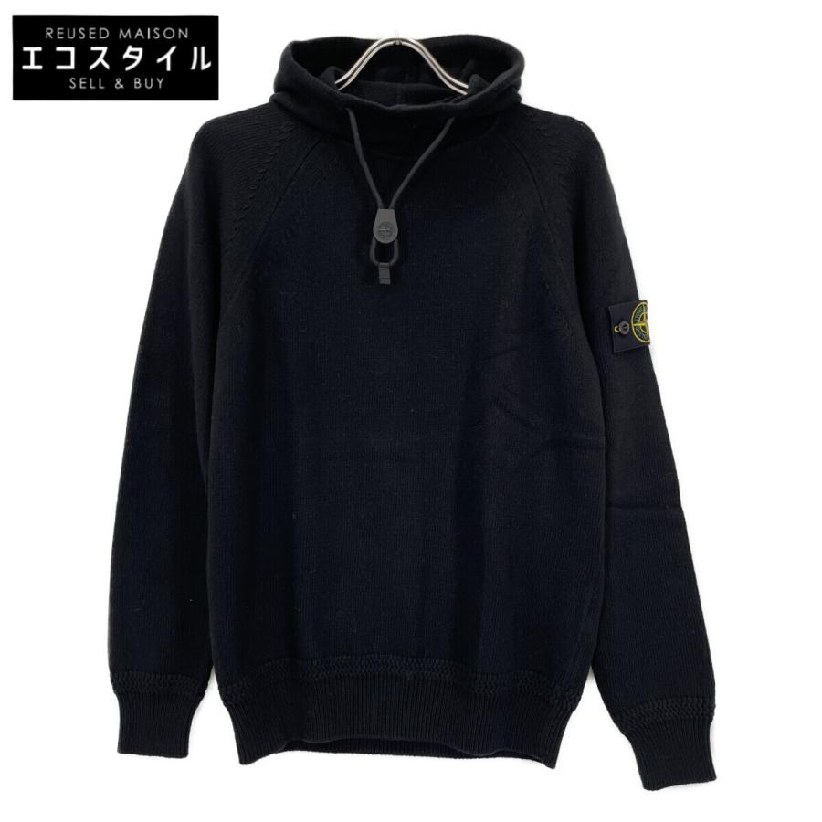 STONE ISLAND ストーンアイランド 7315550A7 ブラック ウール混