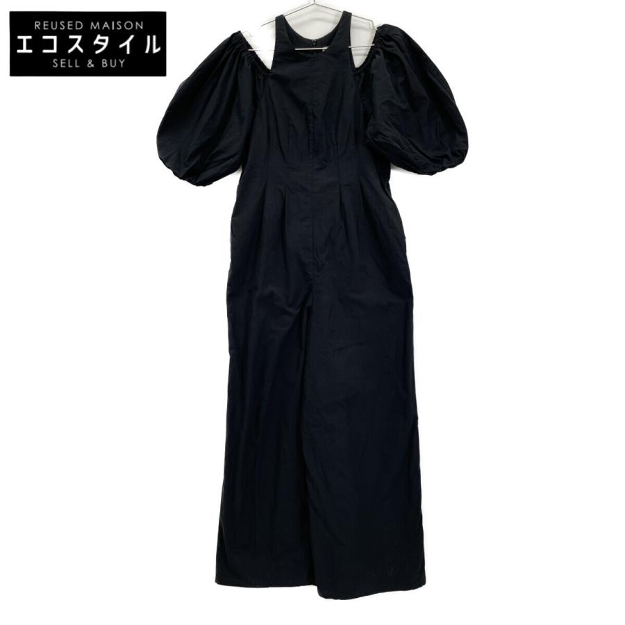 CLANE クラネ 17112-5292 24AW ブラック OLUME PUFF SHOULDER ALL IN  