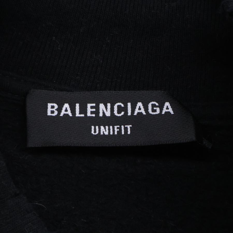 国内正規 BALENCIAGA バレンシアガ 652981 UNIFIT FREEワッペン ダメージ加工 モックネック スウェットシャツ XXS メンズ_3