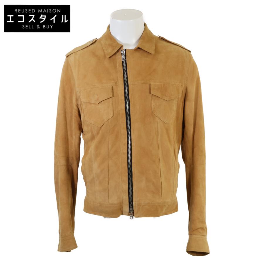 AMIRI アミリ サイドジップ スエード シングルライダース ジャケット M 